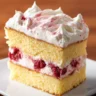 Raspberry Cream Layer Cake