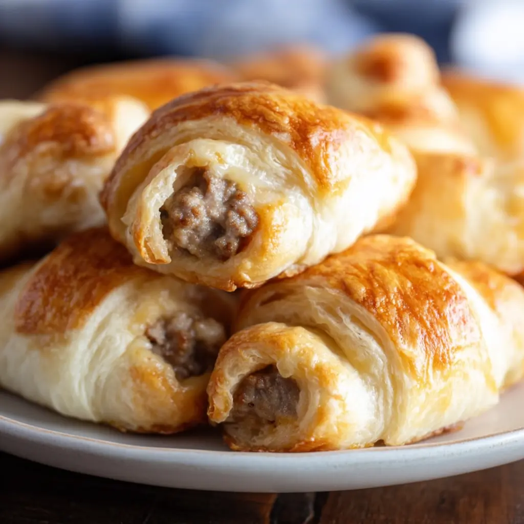 Sausage Cream Cheese Crescent Rolls