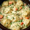 Slow Cooker Chicken and Dumplings