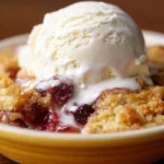 Slow Cooker Cranberry Apple Pie Cobbler