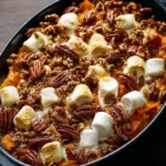 Southern Maple Sweet Potato Casserole