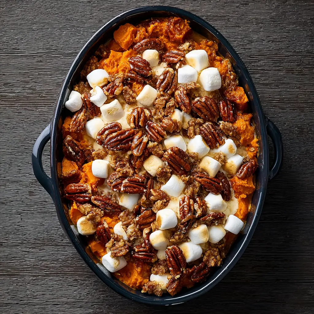 Southern Maple Sweet Potato Casserole Recipe