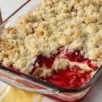 Strawberry Cheesecake Dump Cake