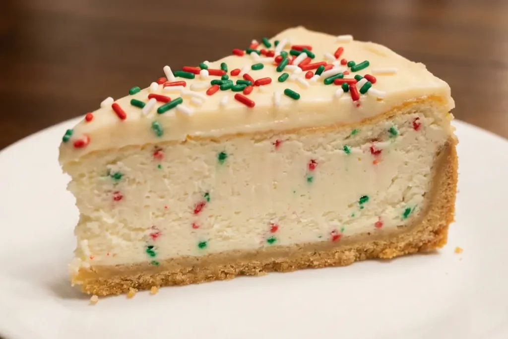 Sugar Cookie Cheesecake