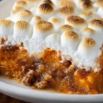 Sweet Potato Casserole with Marshmallows