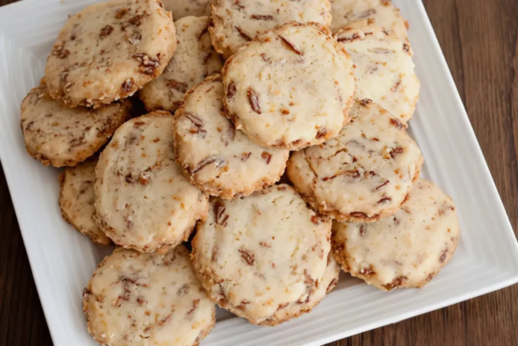 TOFFEE SHORTBREAD COOKIES