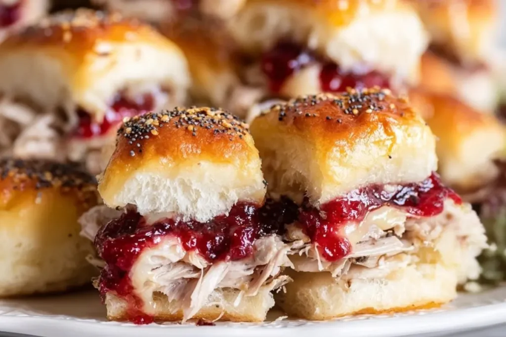 Turkey Cranberry Sliders