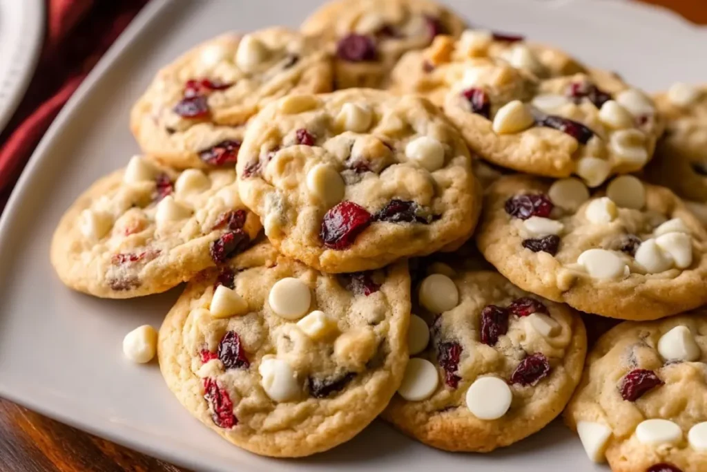 White Chocolate Cranberry Cookies