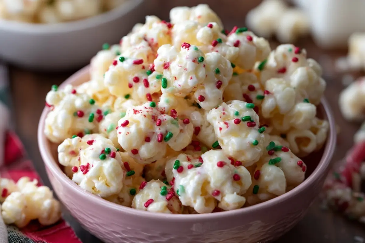 White Chocolate Puff Corn