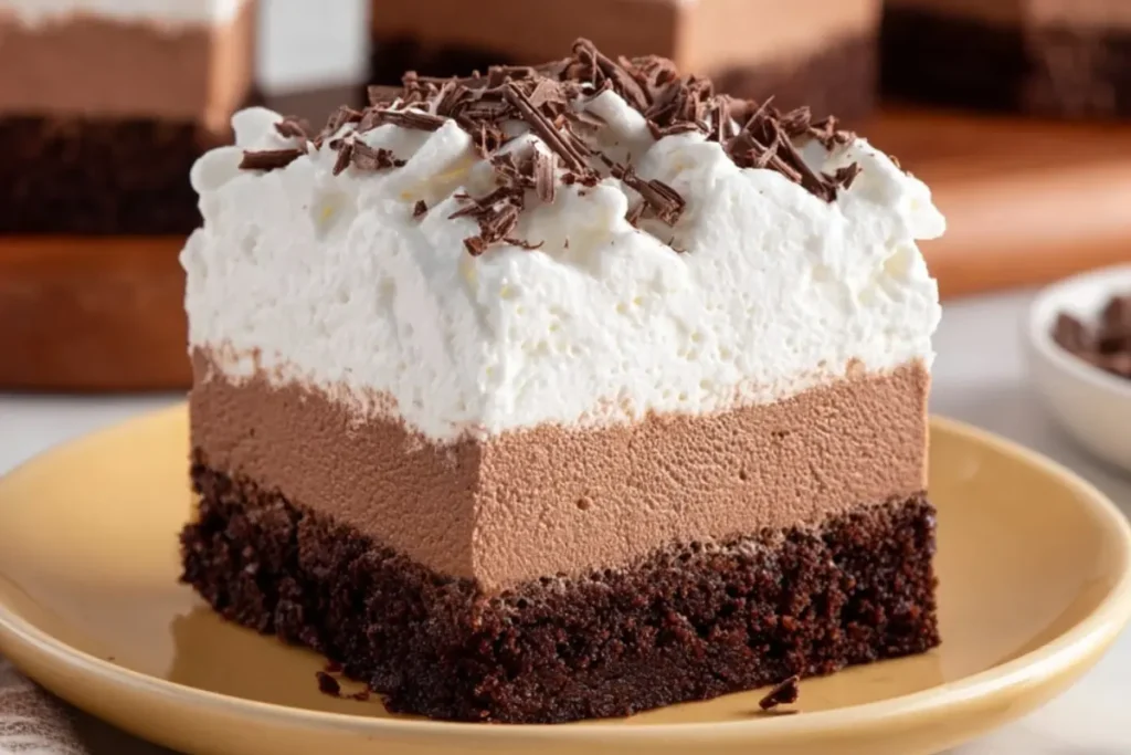 creamy french silk brownies