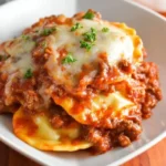 crockpot ravioli lasagna
