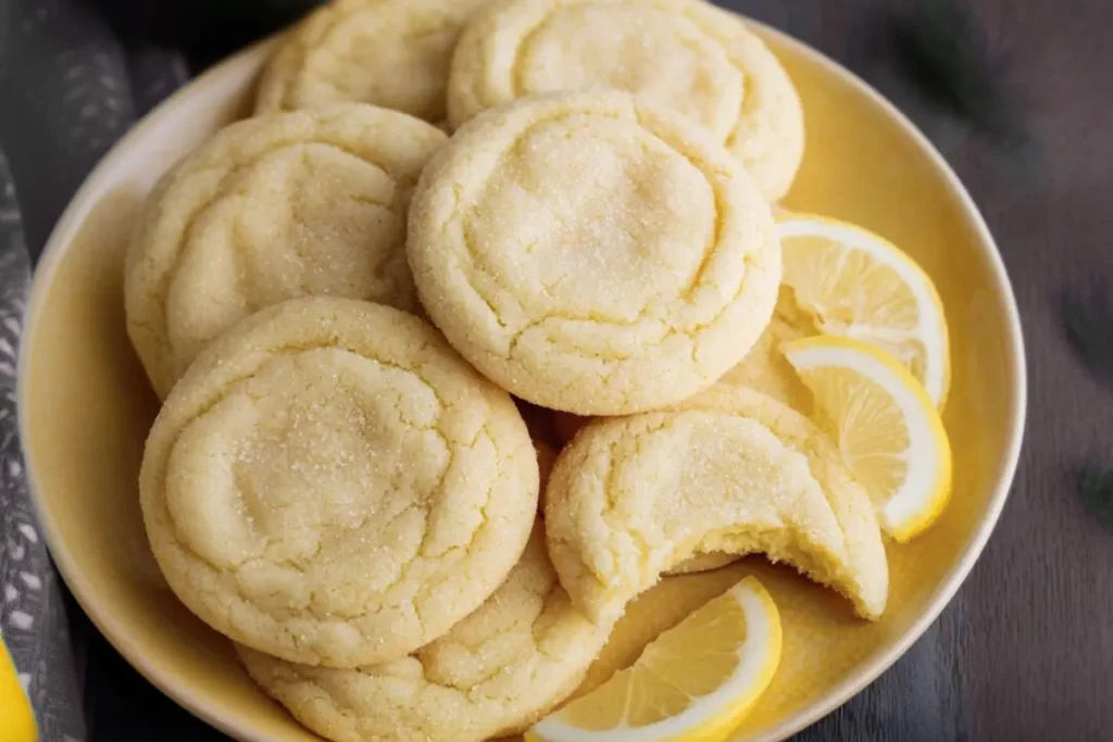 lemon sugar cookies