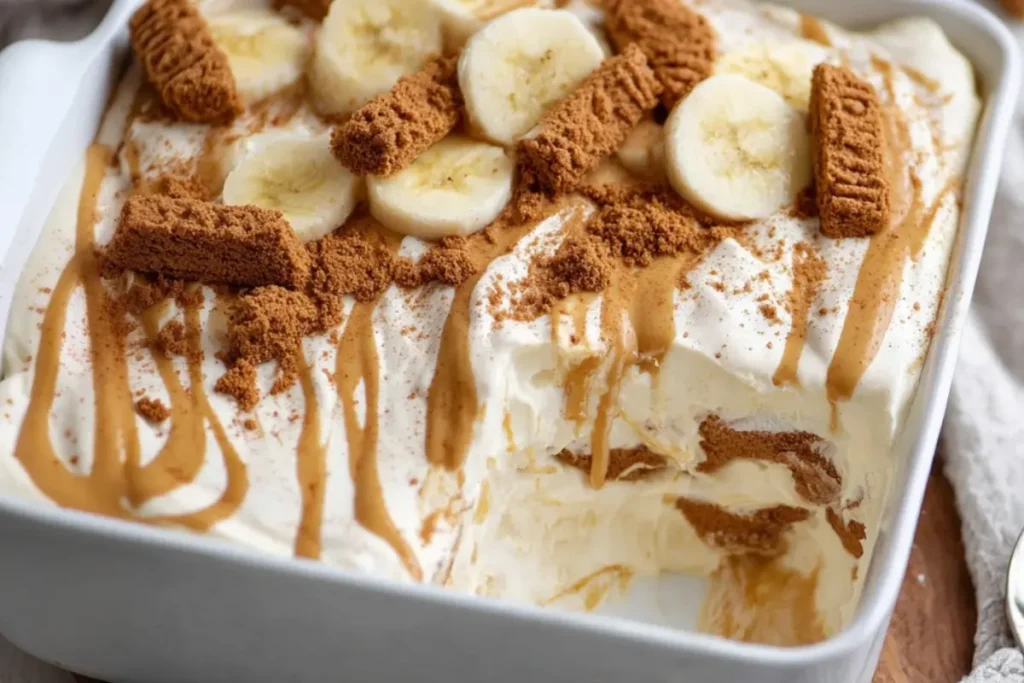 Biscoff Banana Pudding