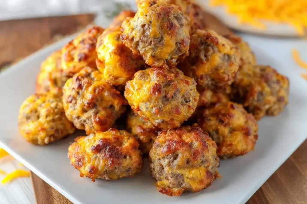 Bisquick Sausage Balls