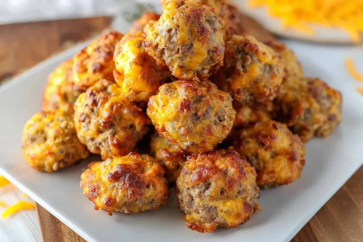 Bisquick Sausage Balls