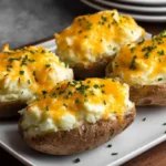 Cheesy Twice Baked Potatoes