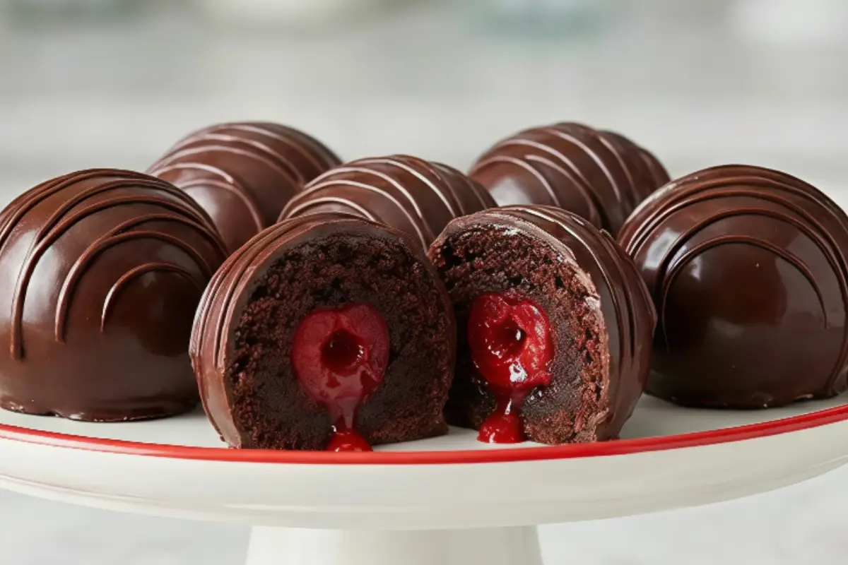 Chocolate Cherry Bombs