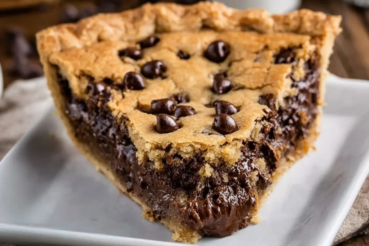 Chocolate Chip Cookie Pie