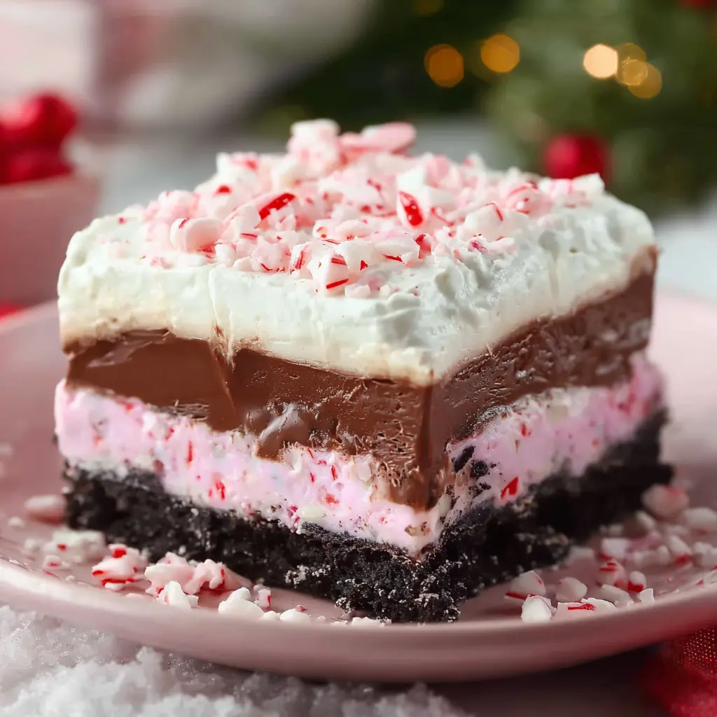 Chocolate Peppermint Lasagna Recipe