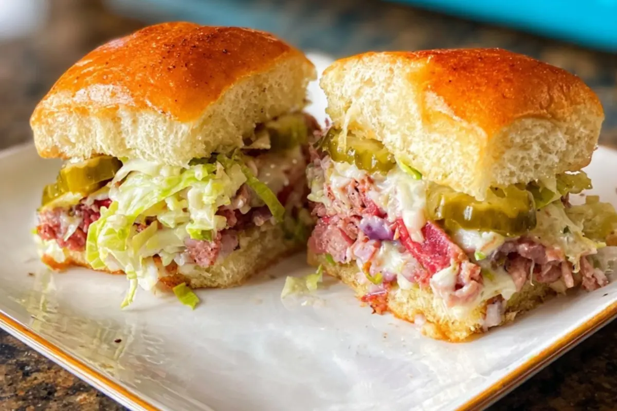 Chopped Italian Sliders