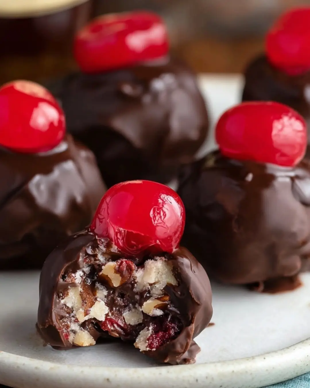 Christmas Cherry Balls Recipe