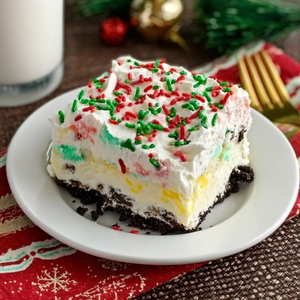 Christmas Dessert Lasagna