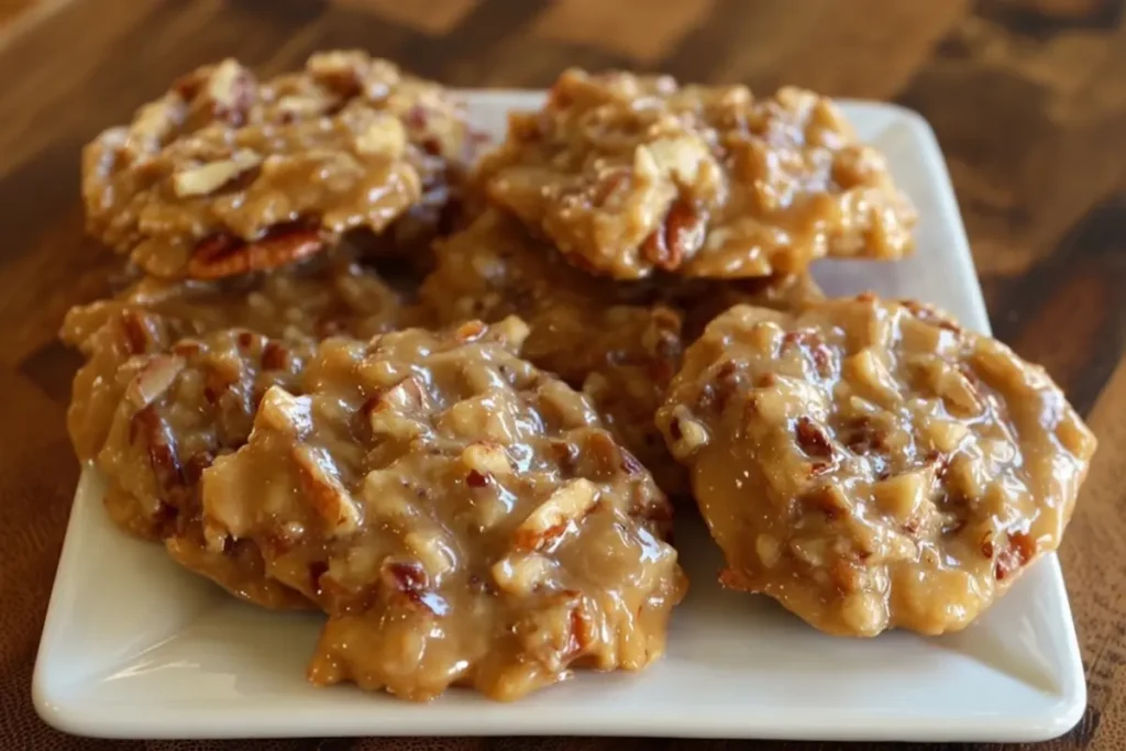 Coconut Pecan Praline Cookies