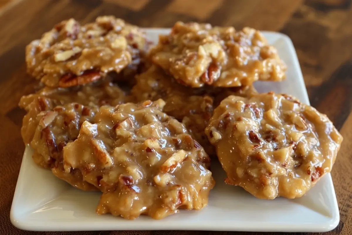Coconut Pecan Praline Cookies