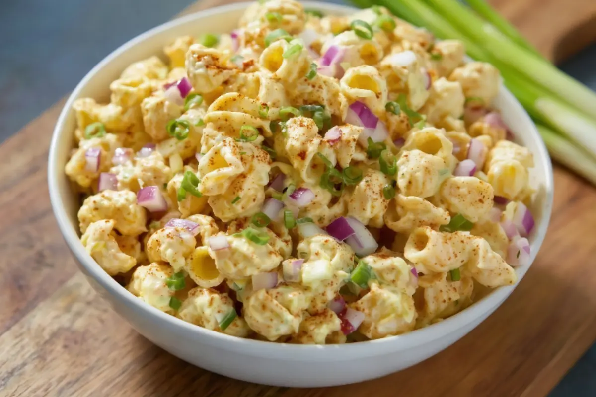 Deviled Egg Pasta Salad