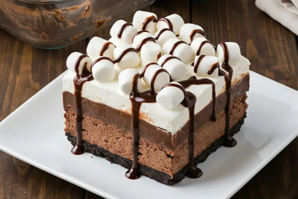 Hot Chocolate Lasagna