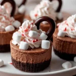 Hot Cocoa Cheesecake Minis