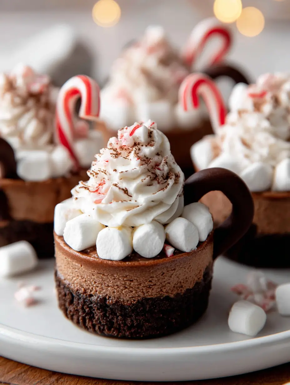 Hot Cocoa Cheesecake Minis recipe