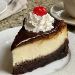 Hot Fudge Brownie Cheesecake recipe