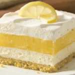 No Bake Lemon Lasagna