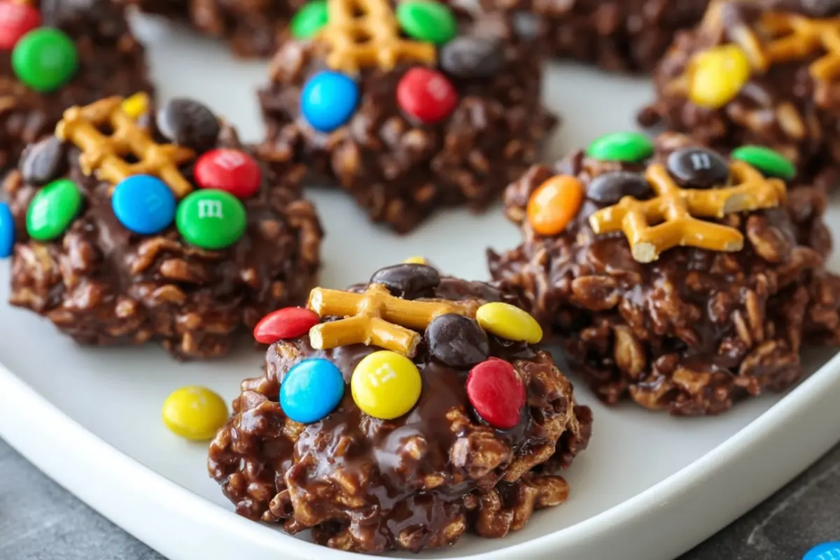 M&M Chocolate Candy Clusters