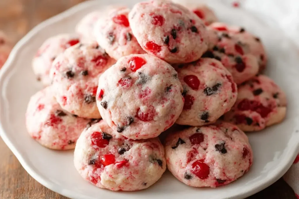 Maraschino Cherry Cookies