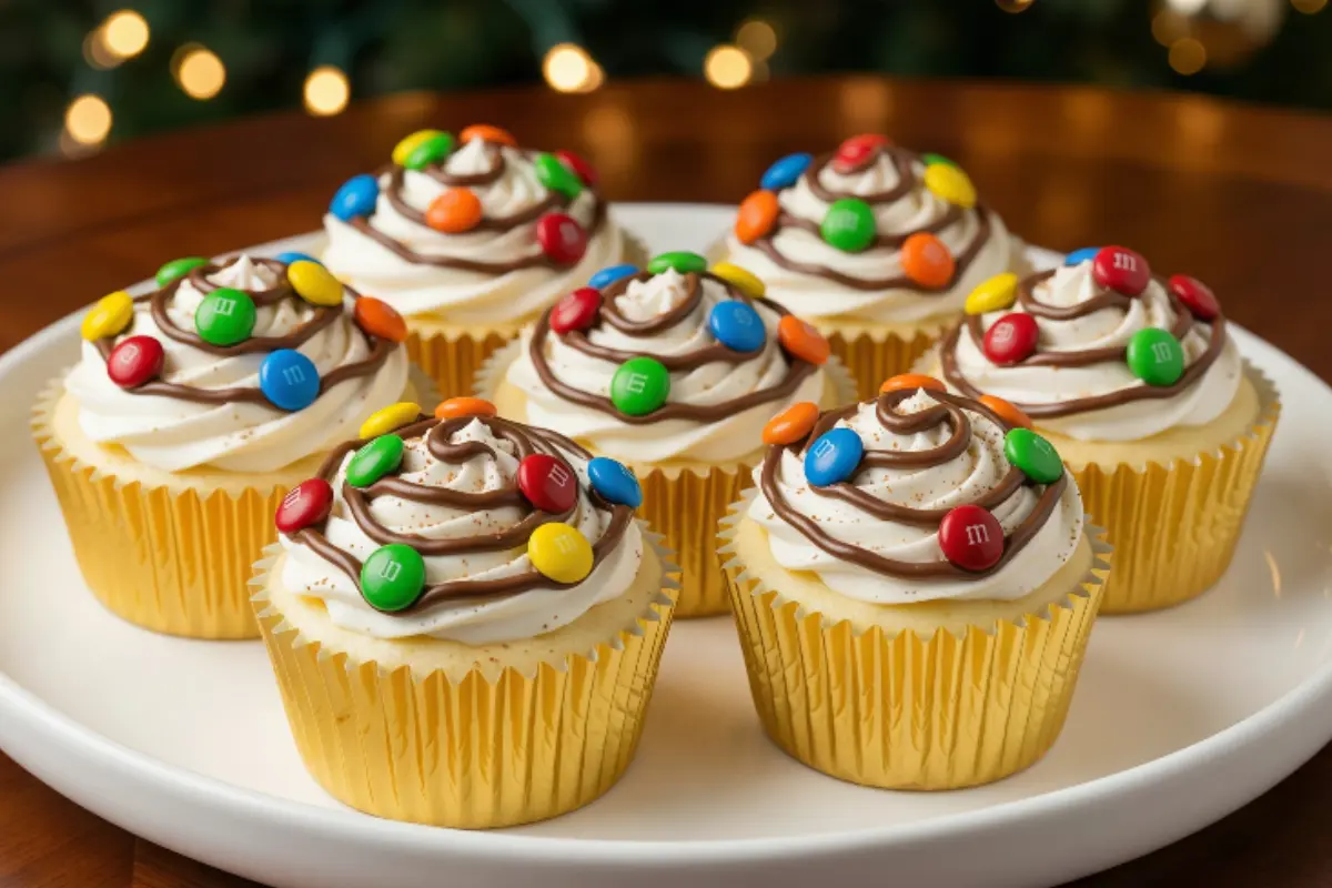 Mini Eggnog Cheesecakes