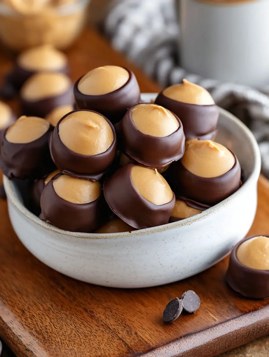 No Bake Buckeye Balls recipe