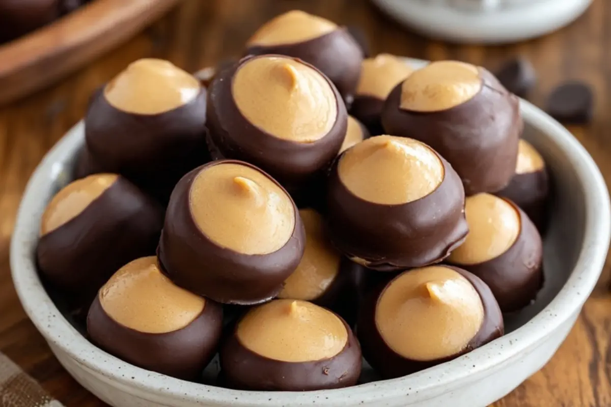 No Bake Buckeye Balls