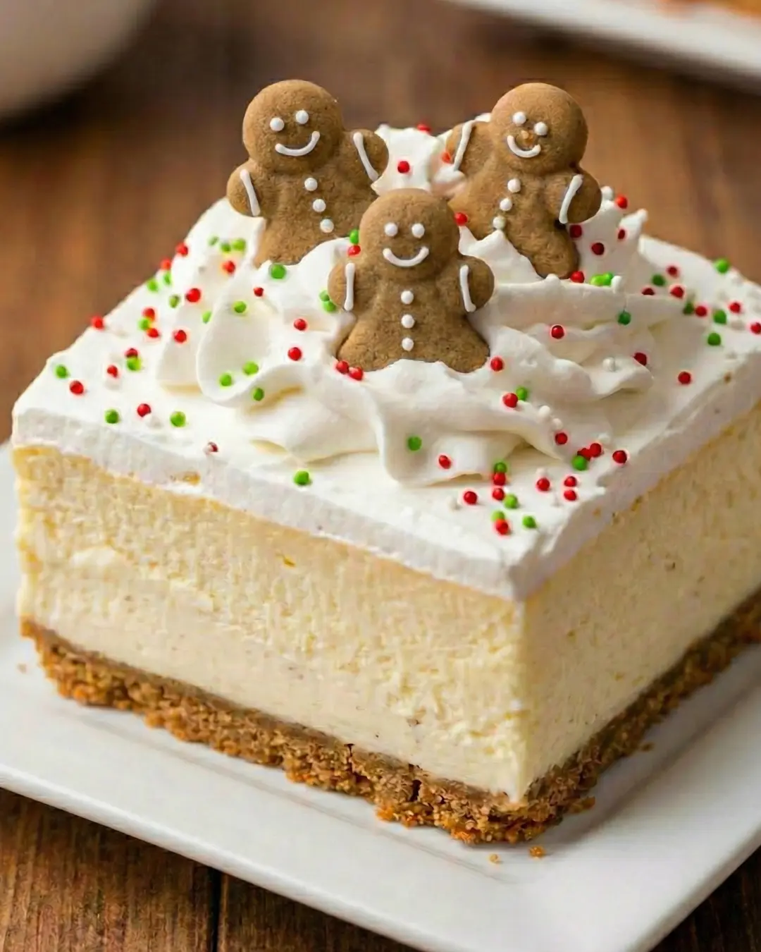 No-Bake Gingerbread Lasagna
