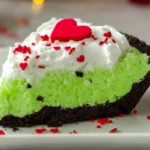No Bake Grinch Pie