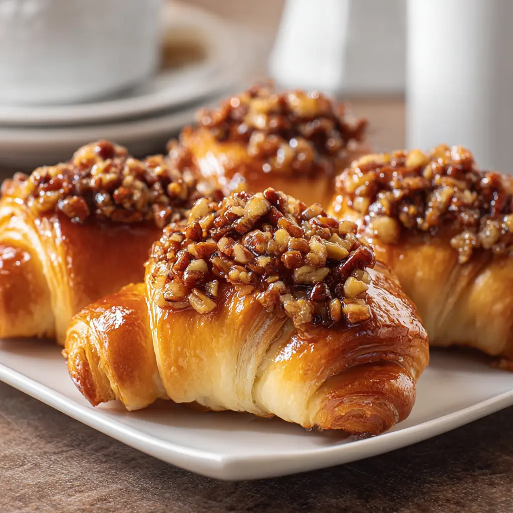 Pecan Pie Crescent Rolls Recipe