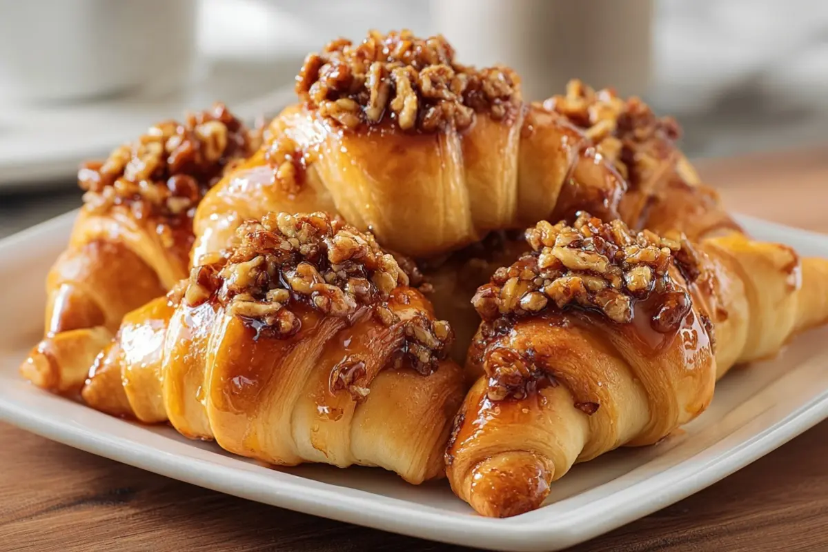 Pecan Pie Crescent Rolls