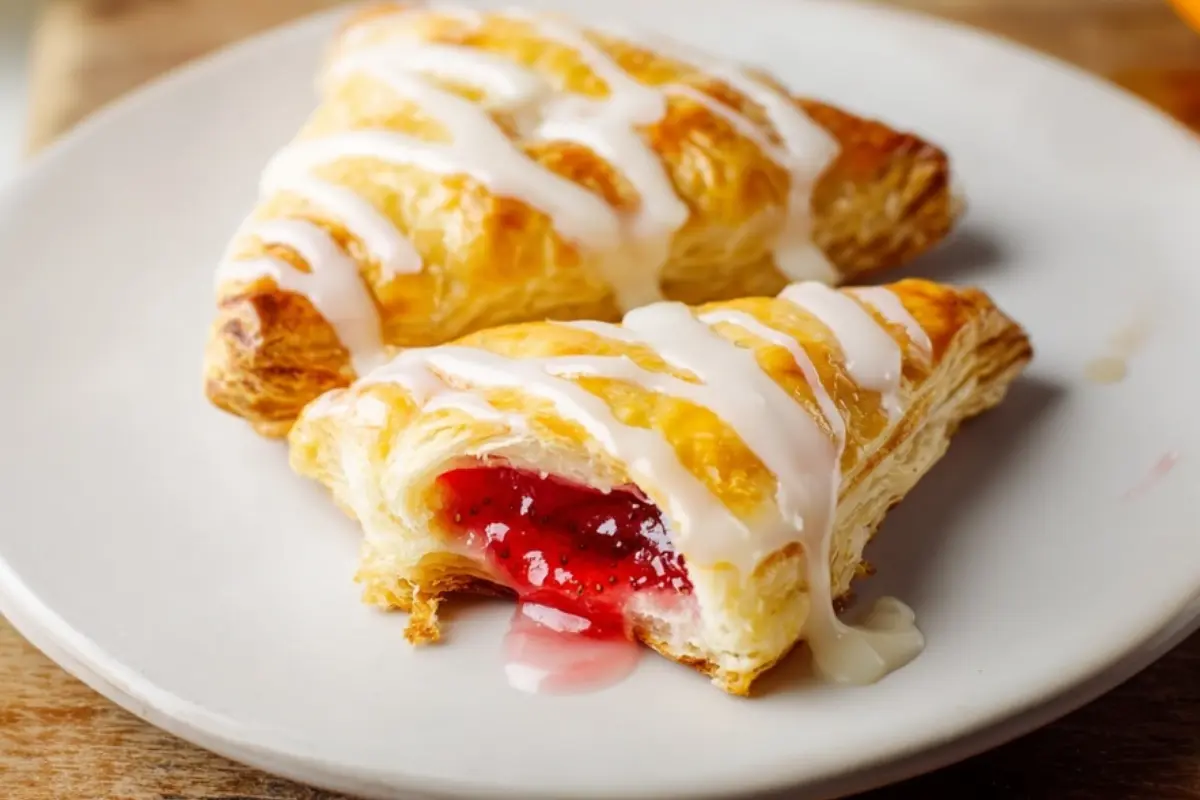 Strawberry and Cream Cheese Turnovers