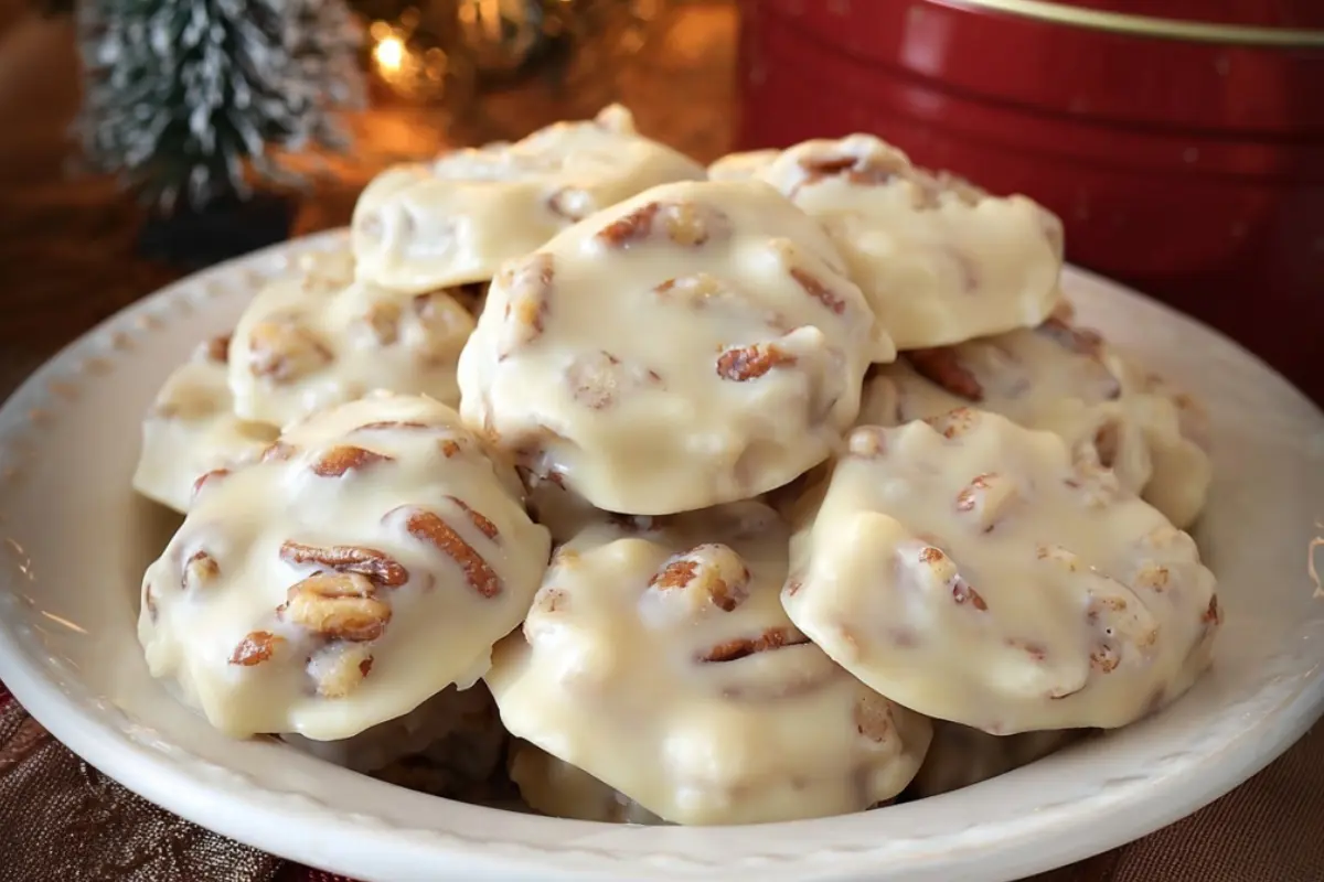 Vanilla Pecan Pralines