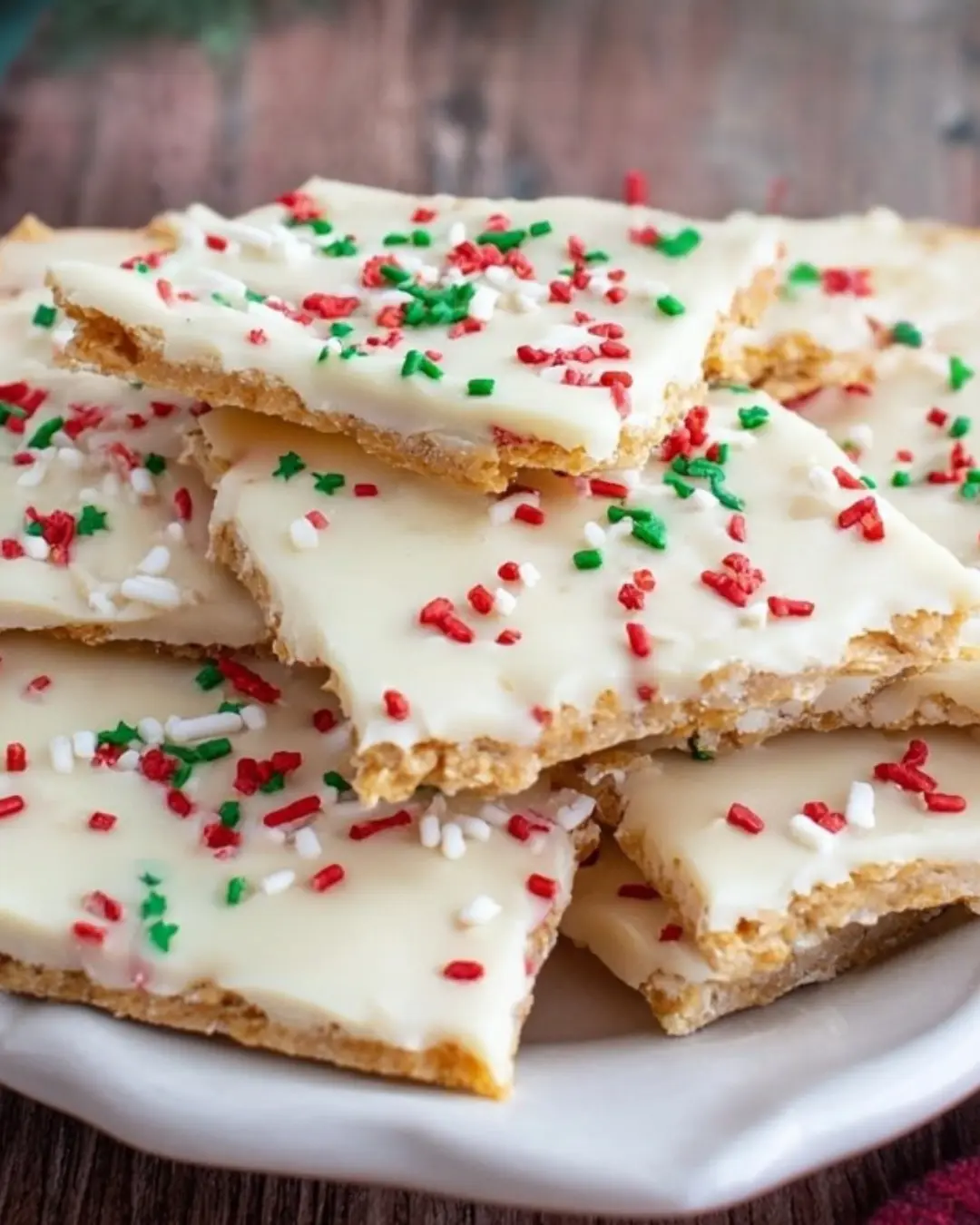 White Chocolate Christmas Crack Recipe