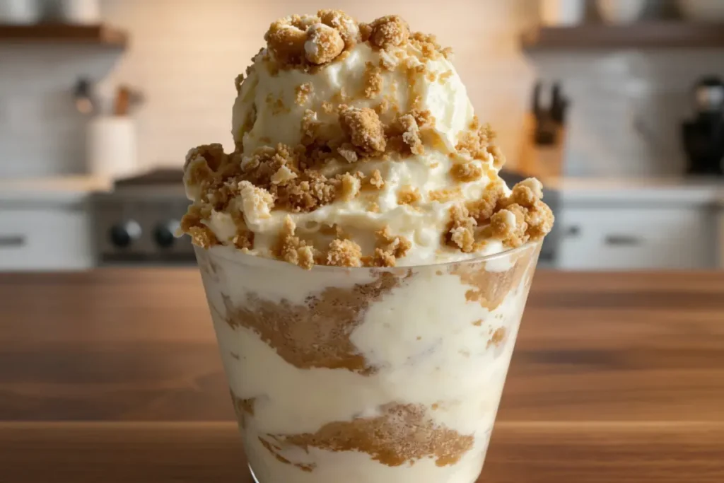 Biscoff Banana Pudding Fluffy Yogurt