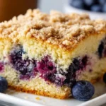 Blueberry Buckle Coffee Cake