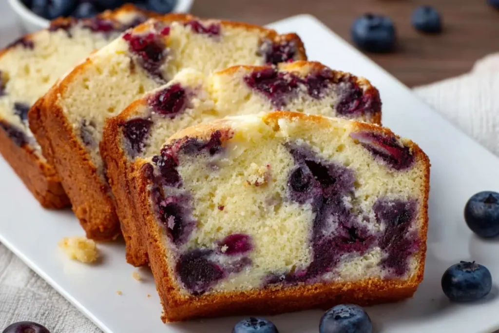 Blueberry Cream Cheese Loaf