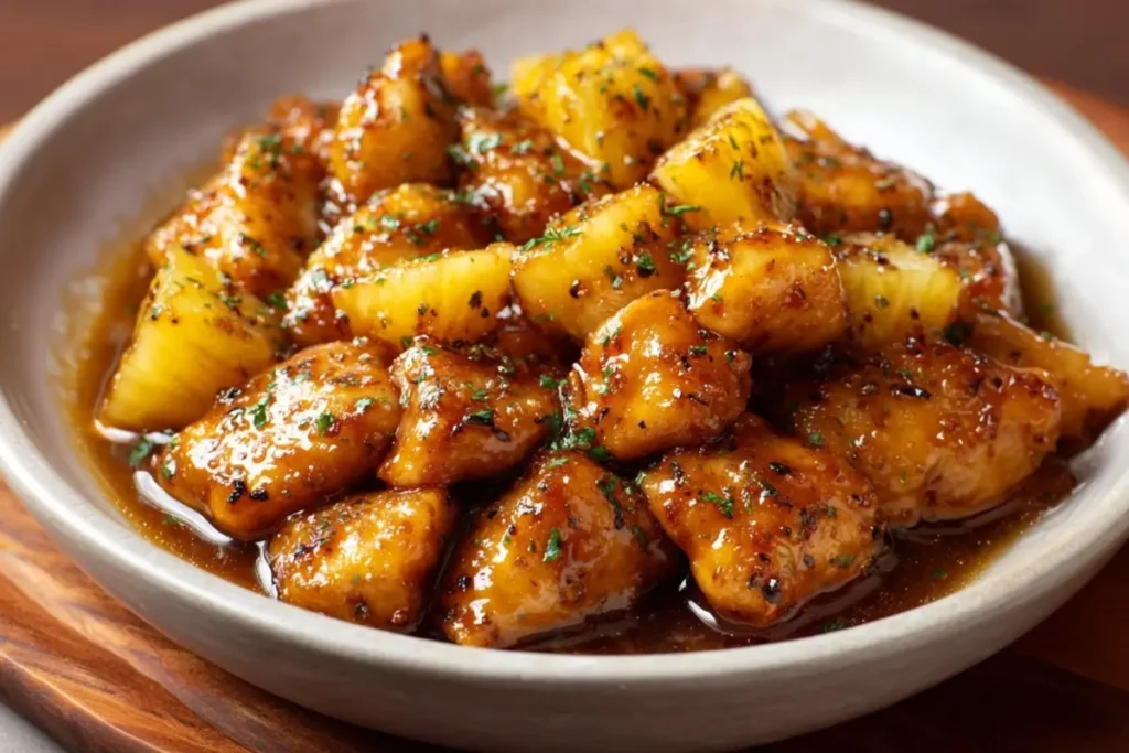 Brown Sugar Pineapple Chicken
